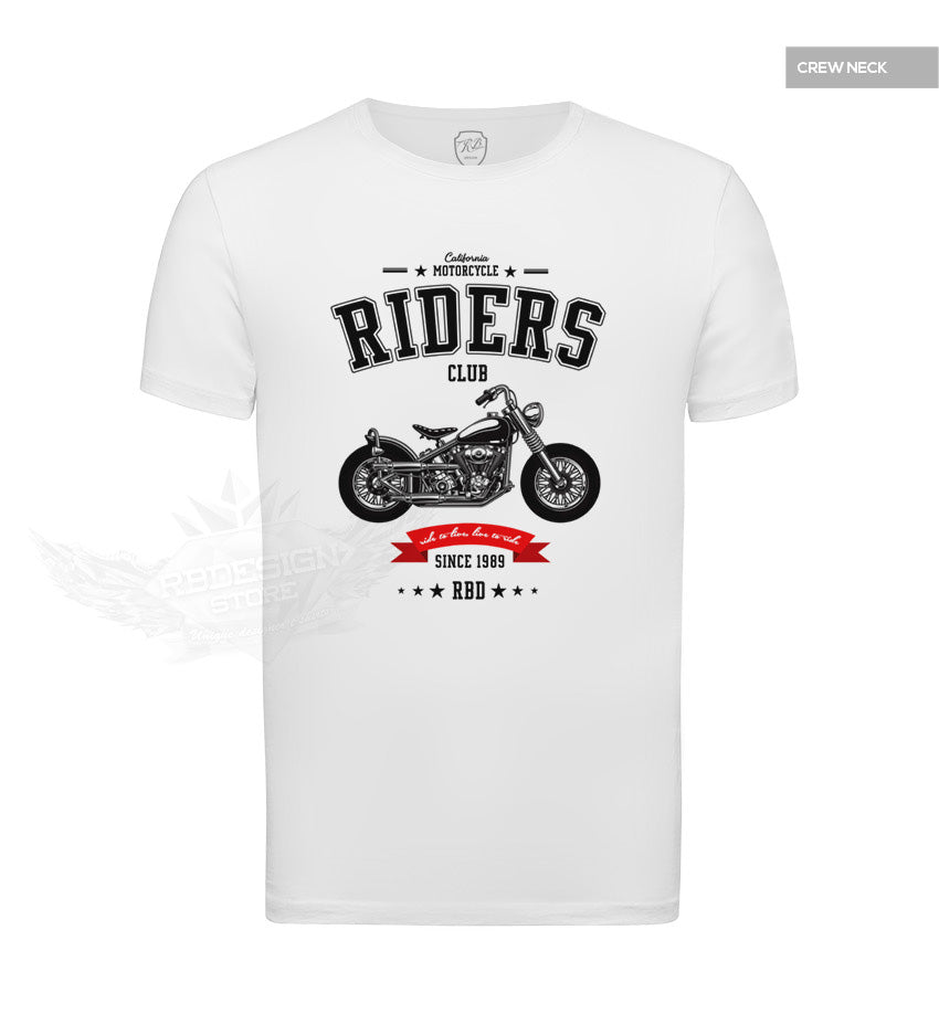 Mens T-shirt California Motorcycle Riders Cool Graphic Tee MD881 – RB ...