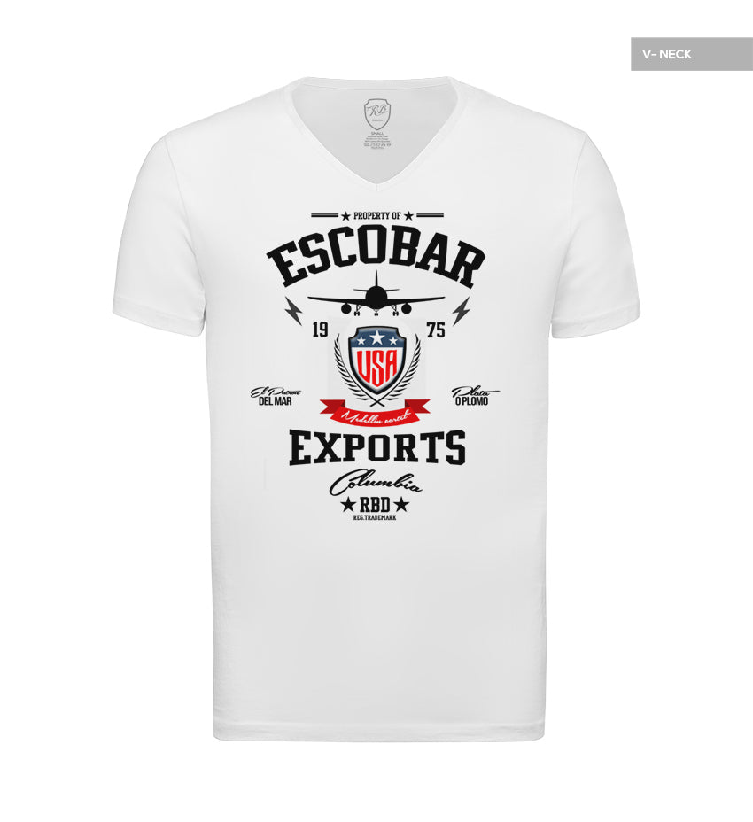 Stylish Men's Graphic T-shirt Property of Escobar Exports MD884