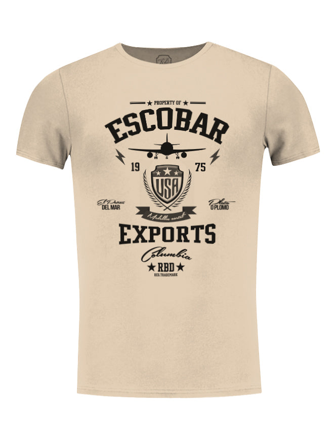 Men's T-shirt "Escobar Exports" / Color Option / MD884