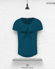 Scoop Neck  Men's T-shirt "Alpha"MD885