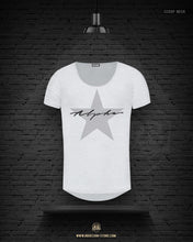 Scoop Neck  Men's T-shirt "Alpha"MD885