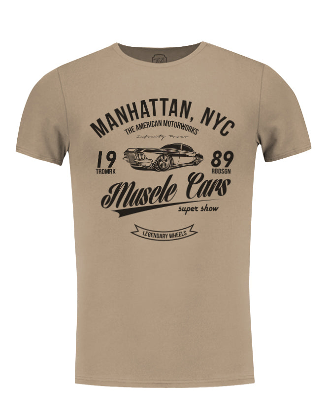 American Muscle Cars Super Show Graphic T-shirt Slim Fit / Color Option / MD886