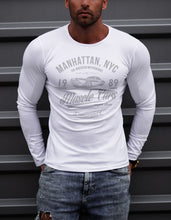 Mens Long Sleeve T-shirt Muscle Car MD886