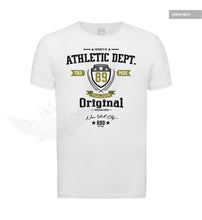 Men's Designer White T-shirt Property of RBD Athletic Dept. MD888