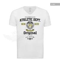 Men's Designer White T-shirt Property of RBD Athletic Dept. MD888