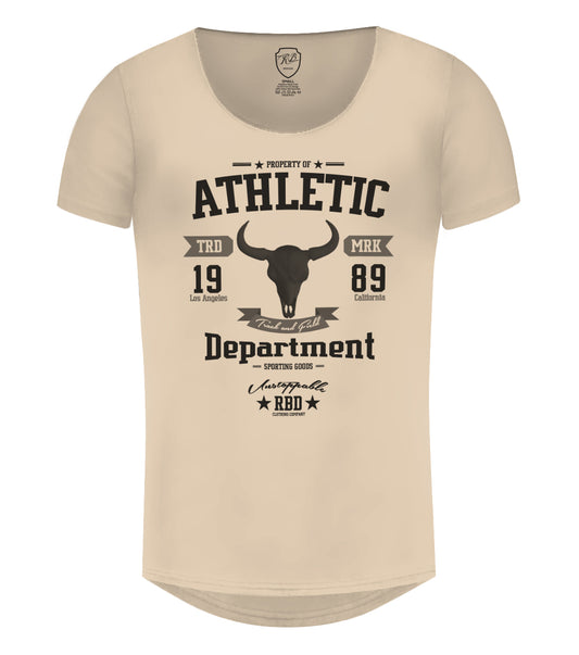 RB Design Athletic Department Men's T-shirt HQ Stretch Cotton / Color Option / MD889