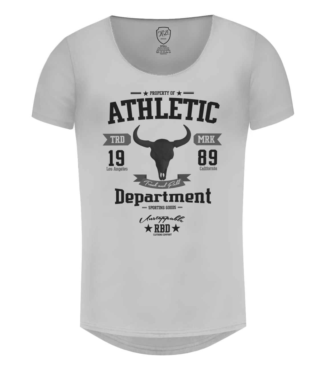 RB Design Athletic Department Men's T-shirt HQ Stretch Cotton / Color Option / MD889
