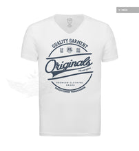 Casual Men's White RB Design T-shirt "Originals" Jeans Blue MD890BL