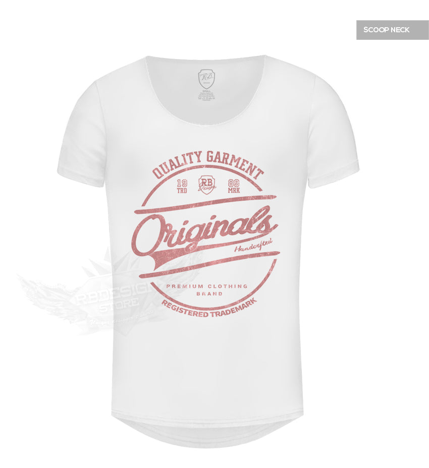 Casual Men's White T-shirt 