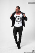 Street Fashion Mens White T-shirt NY Advisory BLACK MD891B