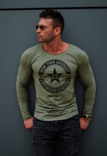 Mens Long Sleeve T-shirt"New York Advisory" MD891