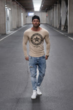 Mens Long Sleeve T-shirt"New York Advisory" MD891
