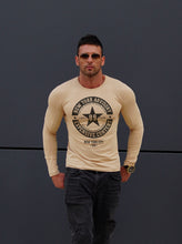 Mens Long Sleeve T-shirt"New York Advisory" MD891