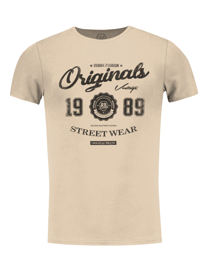 RB Design Originals Street Style Men's T-shirt Premium Quality / Color Option / MD893