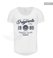 RB Design Originals Men's T-shirt Vintage Style Graphic Tee Jeans Blue MD893