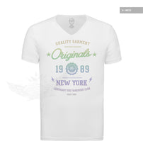 RBD Originals Mens T-shirt Casual NY Street Fashion Tee 'Rainbow" MD895R