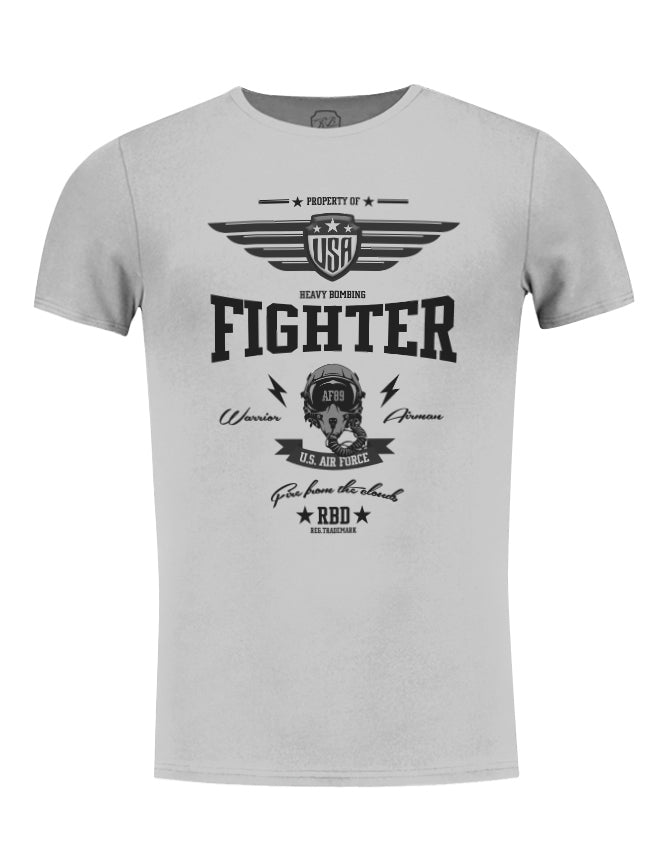 Mens T-shirt US Air Force Fighter MD896