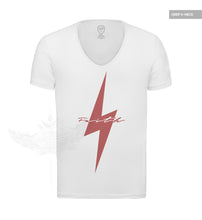 Urban Fashion Men's T-shirt "Faith on Stormy Days" RED MD897R