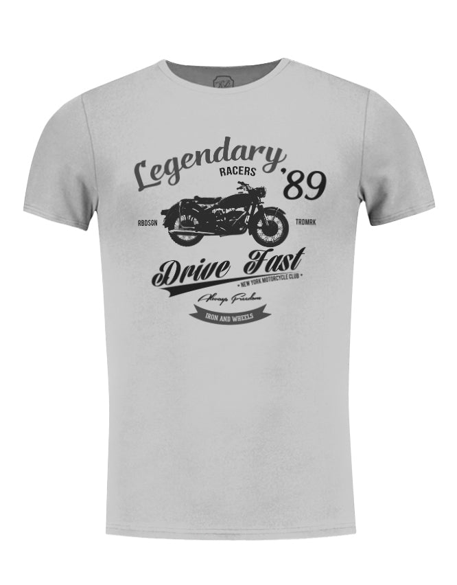 Vintage Retro Motorcycle Mens T-shirt Cool Graphic Tee / Color Option / MD898