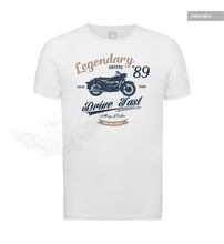 Retro Motorcycle Men's T-shirt  "Legendary Riders" Vintage Style Graphic Tee MD898BB