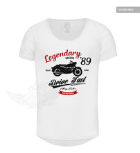 Retro Motorcycle Men's T-shirt Vintage Style Graphic Tee "Legendary Riders" MD898R