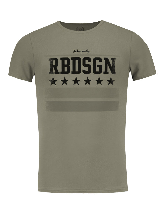 Casual Men's T-shirt Premium Quality Stretch Cotton RB Design Brand Tee / Color Option / MD899