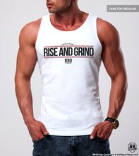Men's Training Tank Top "Rise and Grind" MD905