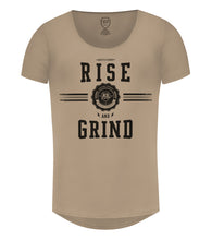 Rise and Grind Men't T-shirt Muscle Fit Stretch Cotton Tee / Color Option / MD908