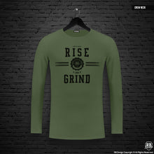 Mens Long Sleeve T-shirt "Rise and Grind" MD908