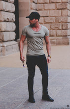 Men's Casual T-shirt Always Hungry Saying Slim Fit Muscle Tee / Color Option / MD916