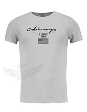 gray casual mens fashion t-shirt