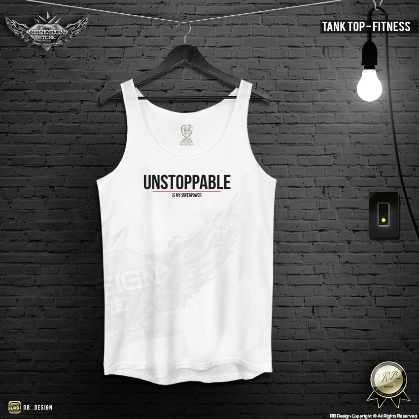 Men's Training Tank Top "Unstoppable" MD920