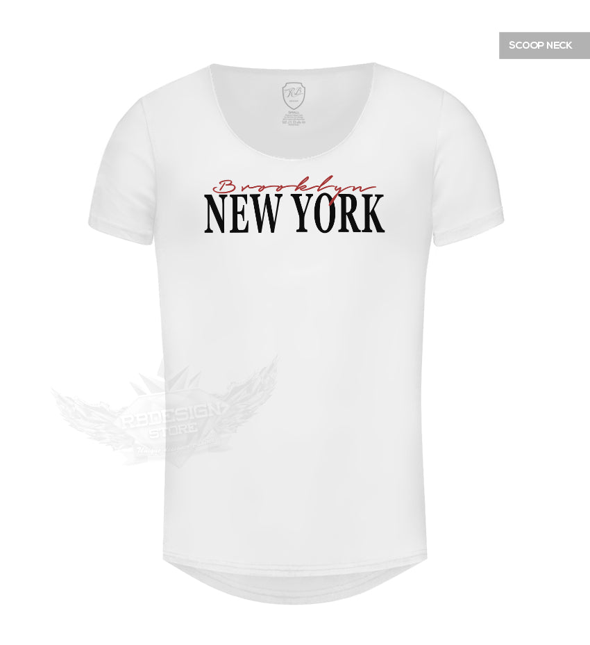 Casual Men's T-shirt Brooklyn New York MD923