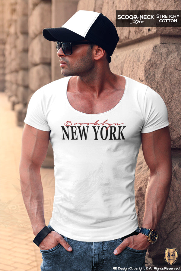 scoop neck new york t-shirt