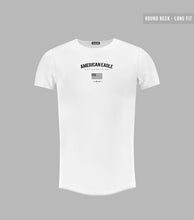 Men's  T-shirt "American Eagle" Round Neck Long Fit MD927