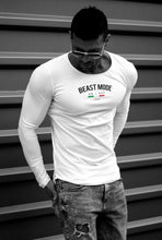 Mens Long Sleeve T-shirt "BEAST MODE ON" MD930