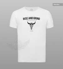 Men's T-shirt Rise And Grind  MD932 Gray