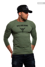 Mens Long Sleeve T-shirt "Rise and Grind" MD932