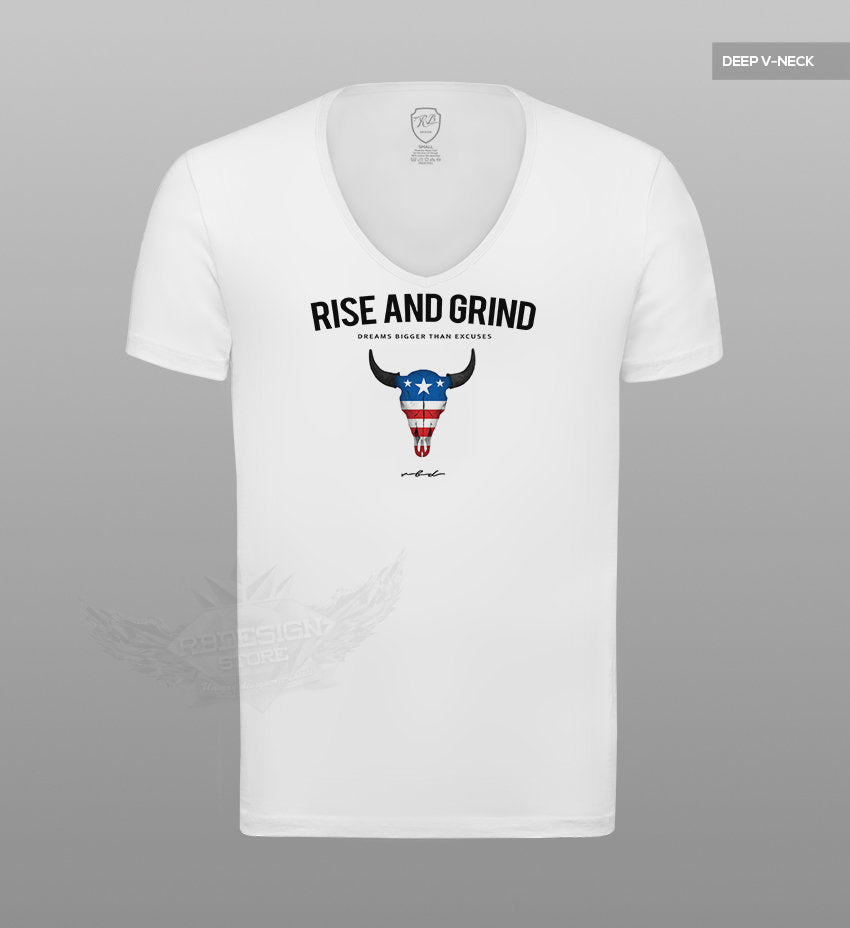 Men's T-shirt Rise And Grind  MD932