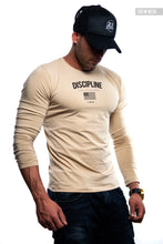 Mens Long Sleeve T-shirt "Discipline" MD933