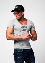 Men's T-shirt "Discipline" Khaki Gray Beige / Color Option / MD933