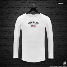 Mens Long Sleeve T-shirt "Discipline" MD933