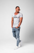 Stylish Men's T-shirt "Superior Vintage" Khaki Gray Beige / Color Option / MD934