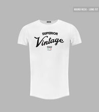 Men's T-shirt "Superior Vintage" Round Neck Long Fit MD934