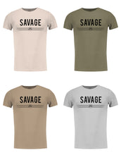 Men's T-shirt "RBD Savage" Khaki Gray Beige / Color Option / MD935