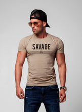 Men's T-shirt "RBD Savage" Khaki Gray Beige / Color Option / MD935