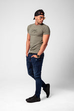 Men's T-shirt "Original Gangster" Khaki Gray Beige / Color Option / MD937
