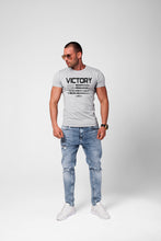 Men's T-shirt "Victory" Khaki Gray Beige / Color Option / MD940