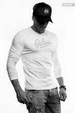 Mens Long Sleeve T-shirt "Believe" MD949