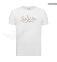 Mens T-shirt "Believe" MD949